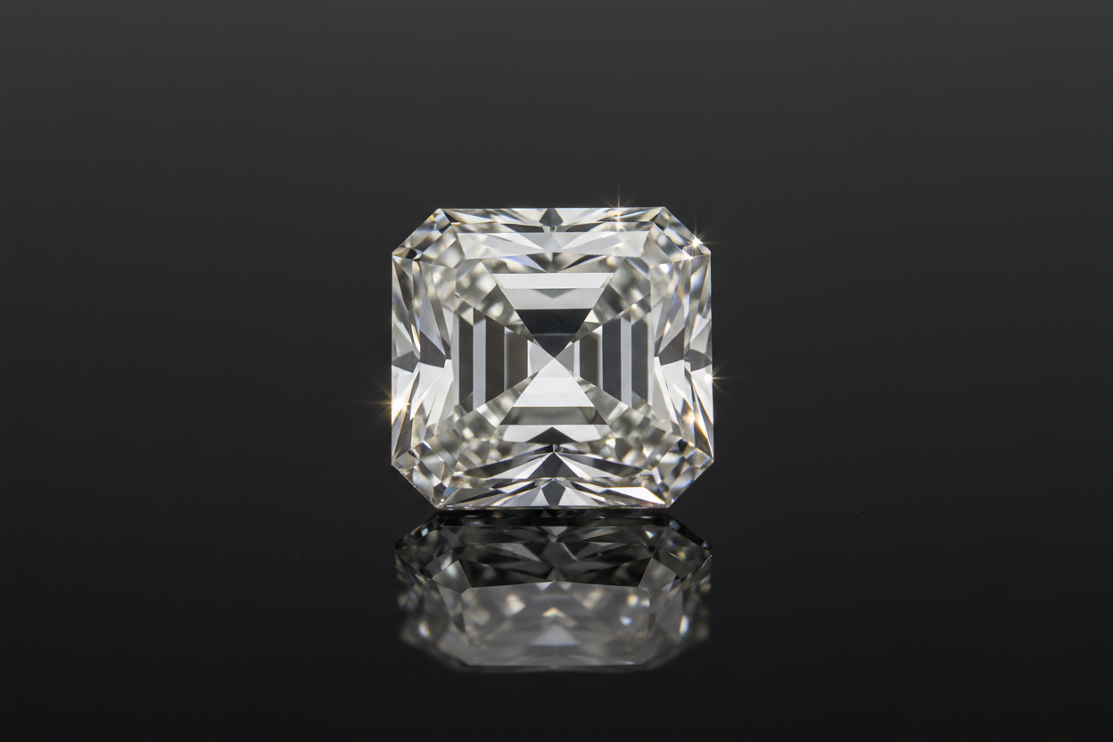 The Architecture of Light: Decoding the Asscher Cut | AkshR Diamonds