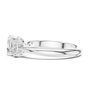 Two metal springs with yellow bands on a white background