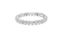 Diamond ring on a white background