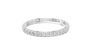 Diamond bracelet on a white background