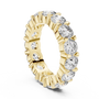 eternity band showcases a continuous, breathtaking circle of Round Brilliant Diamonds
