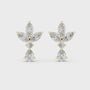 marquise-floral-pear-diamond-drop-earrings