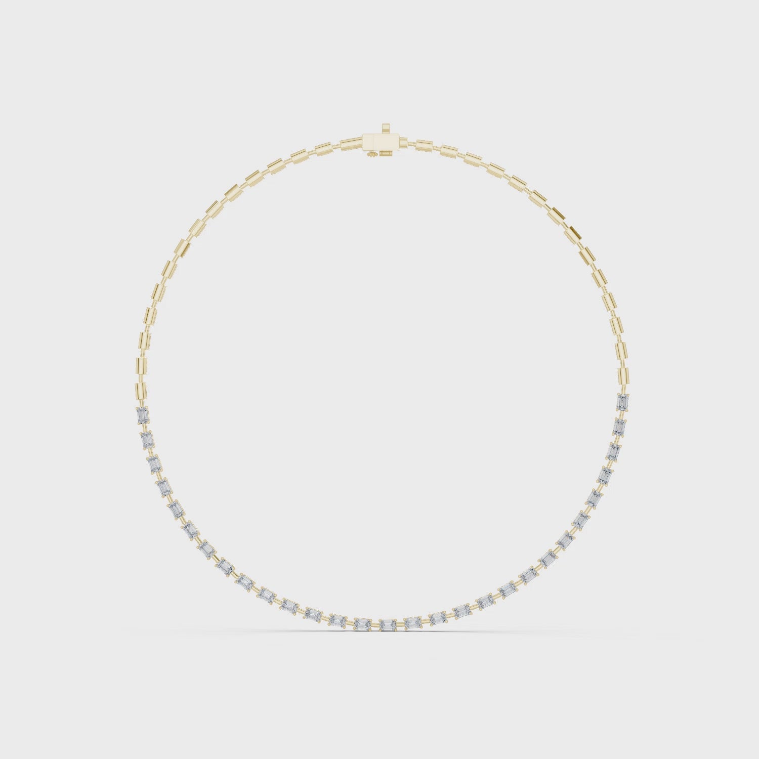 horizontal-emerald-half-tennis-necklace