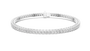 Diamond bracelet on a white background