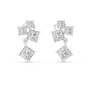 princess-diamond-cluster-drop-earrings