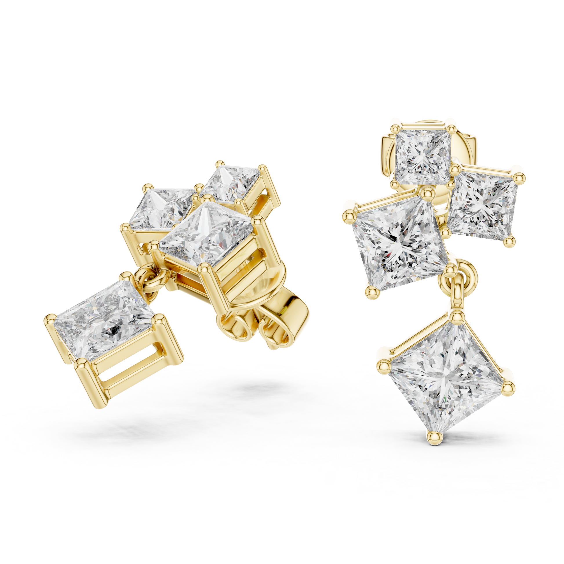 princess-diamond-cluster-drop-earrings
