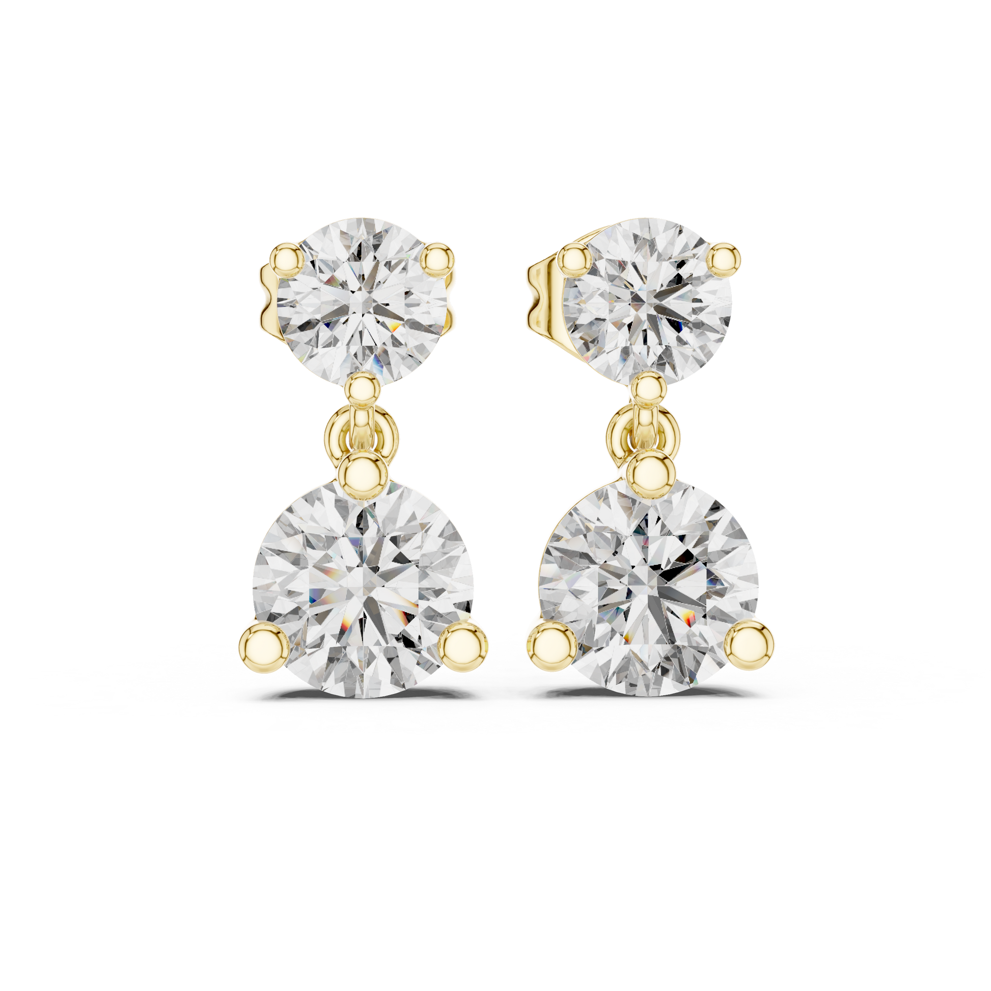 timeless-double-round-diamond-drop-earrings