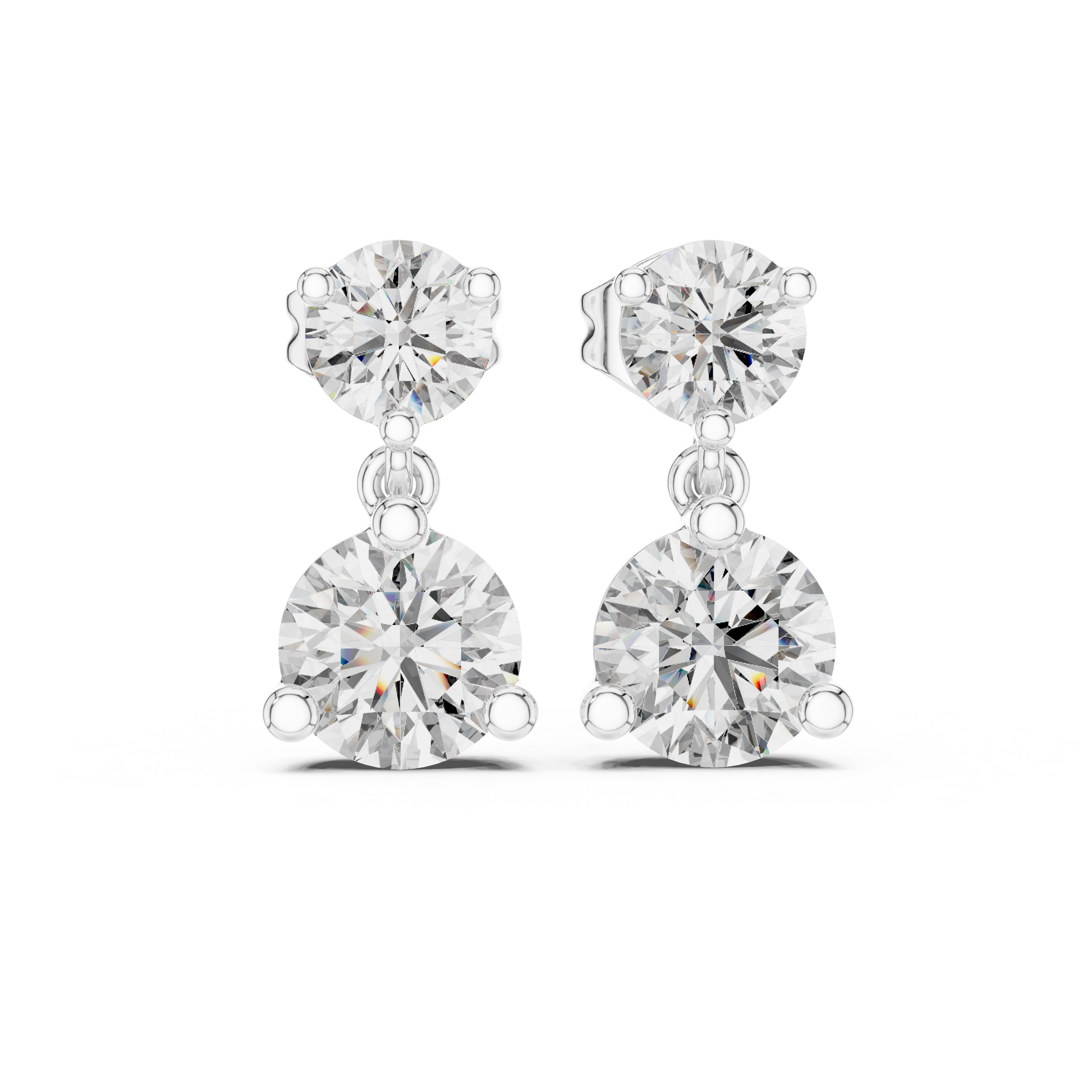 timeless-double-round-diamond-drop-earrings
