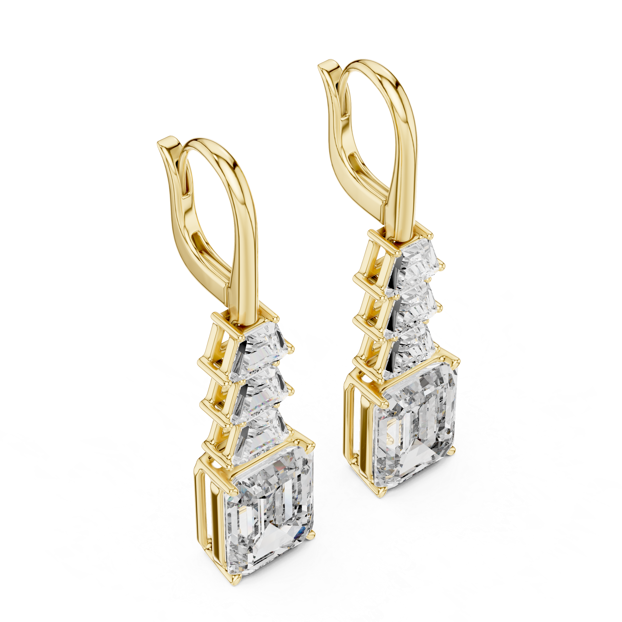 trapezoid-emerald-diamond-drop-earrings