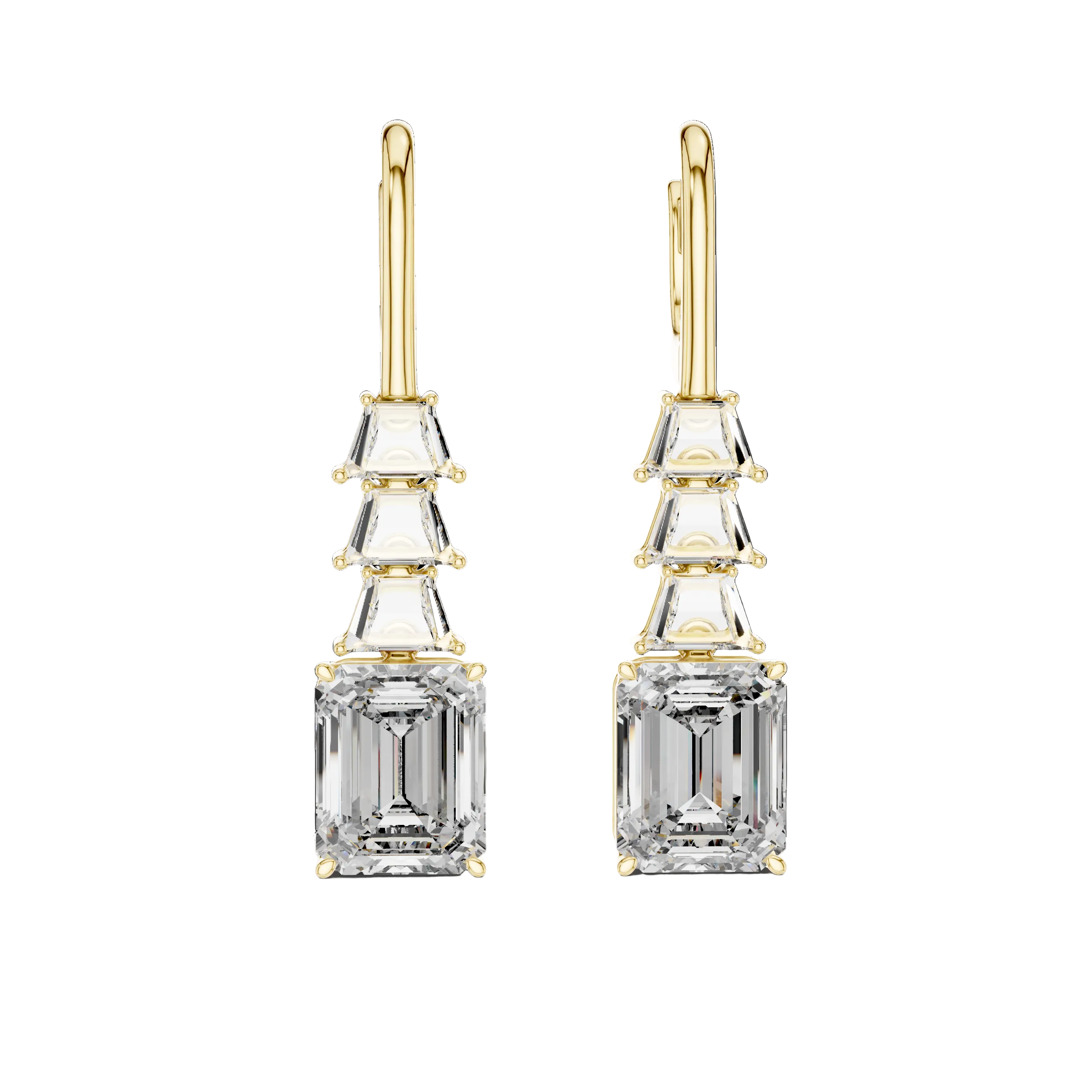 trapezoid-emerald-diamond-drop-earrings